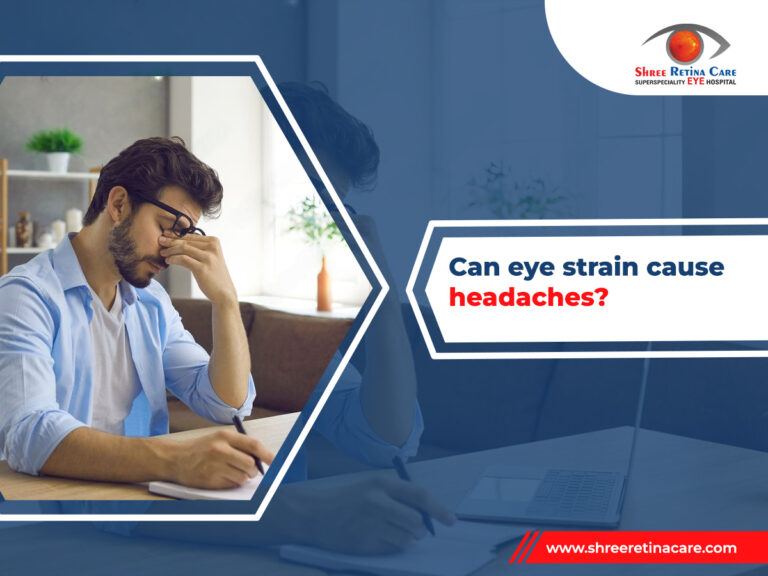 Can eye strain cause headaches?