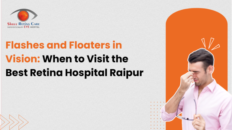 Flashes and Floaters in Vision: When to Visit the Best Retina Hospital Raipur